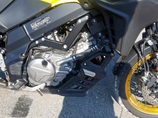 JS1C733B1H2100884 - 2017 SUZUKI DL650 A YELLOW photo 7