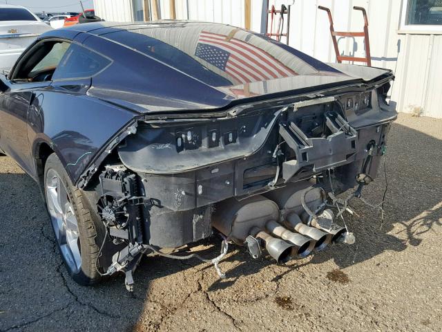 1G1YF2D70E5121280 - 2014 CHEVROLET CORVETTE S BLACK photo 9