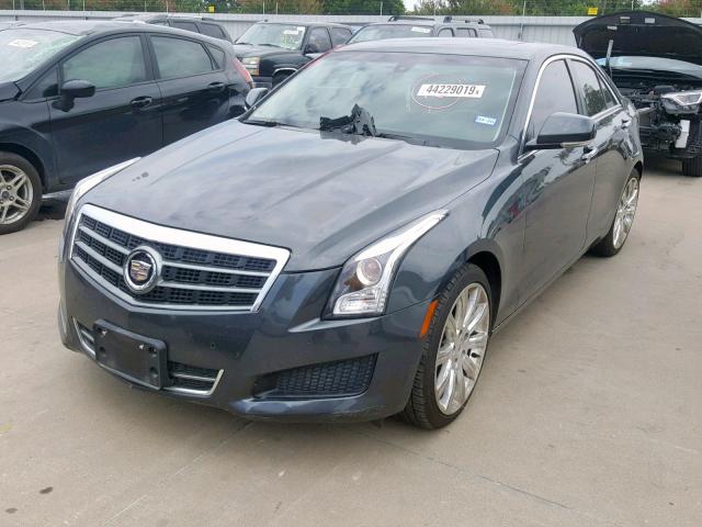 1G6AB5RA6E0122069 - 2014 CADILLAC ATS LUXURY GRAY photo 2