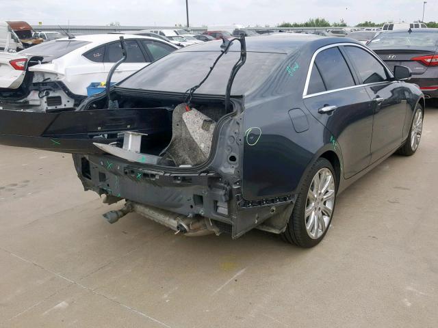 1G6AB5RA6E0122069 - 2014 CADILLAC ATS LUXURY GRAY photo 4