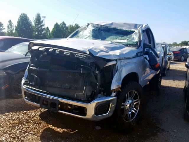 1FTBF2BT5FEA75542 - 2015 FORD F250 SUPER SILVER photo 2