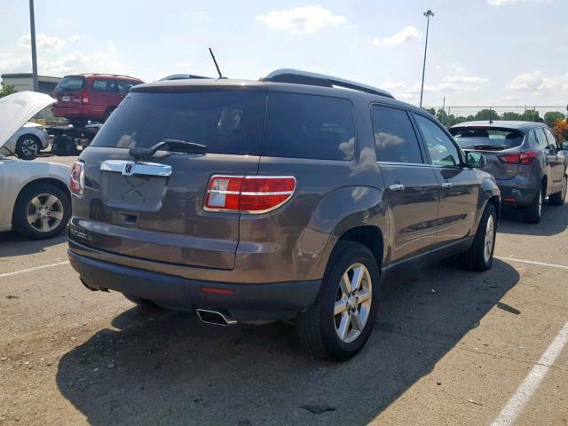 5GZER33778J174979 - 2008 SATURN OUTLOOK XR ყავისფერი ფოტო 4