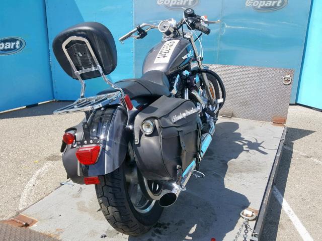 1HD1CT316EC415930 - 2014 HARLEY-DAVIDSON XL1200 C GRAY photo 4