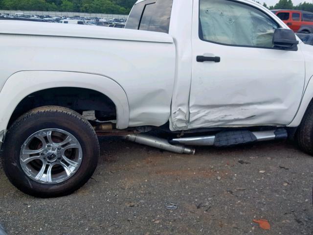 5TFKY5F10AX003746 - 2010 TOYOTA TUNDRA WHITE photo 9