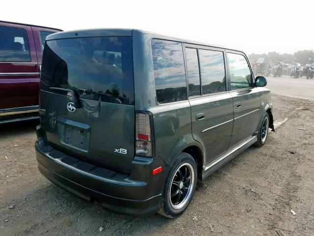 JTLKT324154002202 - 2005 TOYOTA SCION XB 绿色 照片 4