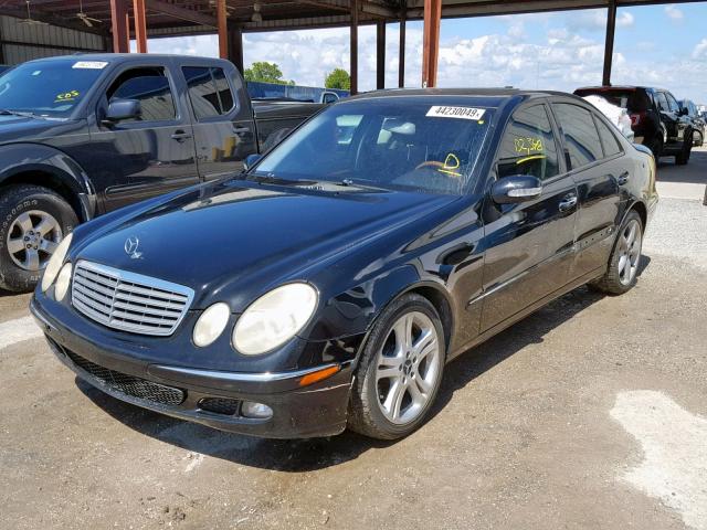 WDBUF56J16A831179 - 2006 MERCEDES-BENZ E 350 BLACK photo 2