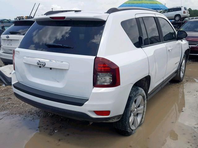 1C4NJCBA8GD568154 - 2016 JEEP COMPASS SP თეთრი ფოტო 4