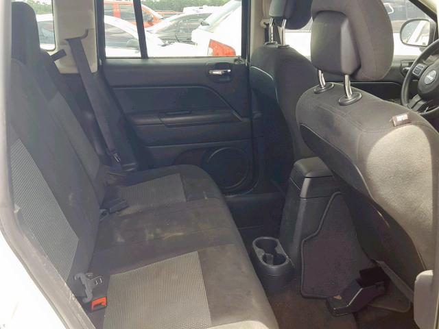 1C4NJCBA8GD568154 - 2016 JEEP COMPASS SP თეთრი ფოტო 6