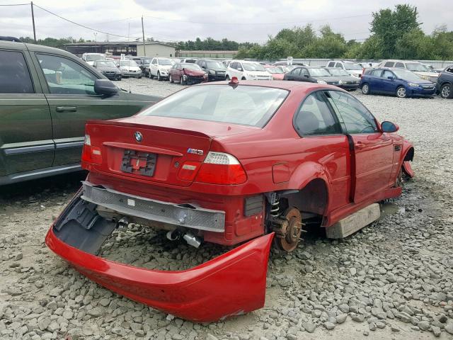 WBSBL93435PN62131 - 2005 BMW M3 RED photo 4