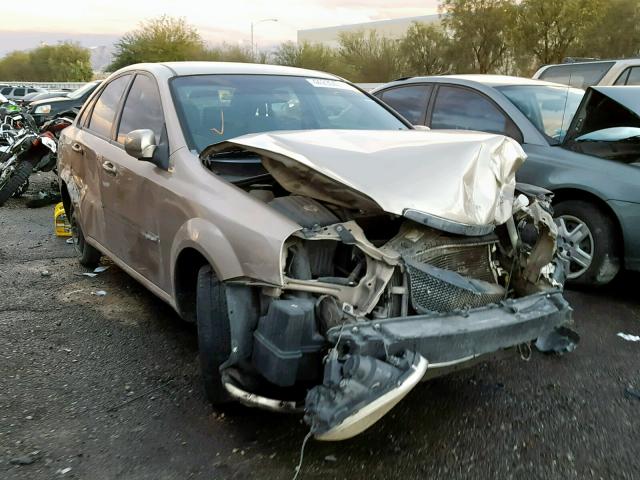 KL5JD56Z96K375562 - 2006 SUZUKI FORENZA TAN photo 1