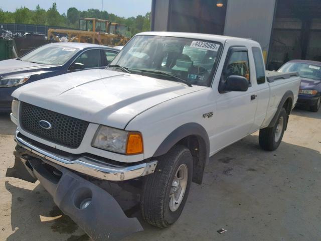 1FTZR15U91TA10878 - 2001 FORD RANGER SUP WHITE photo 2