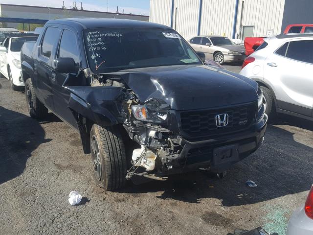 5FPYK1F78DB015139 - 2013 HONDA RIDGELINE BLACK photo 1