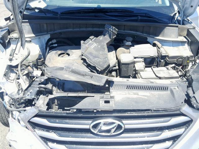 KM8J33A44HU466884 - 2017 HYUNDAI TUCSON LIM SILVER photo 7