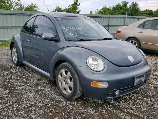 3VWCP21CX3M439735 - 2003 VOLKSWAGEN NEW BEETLE ნაცრისფერი ფოტო 1