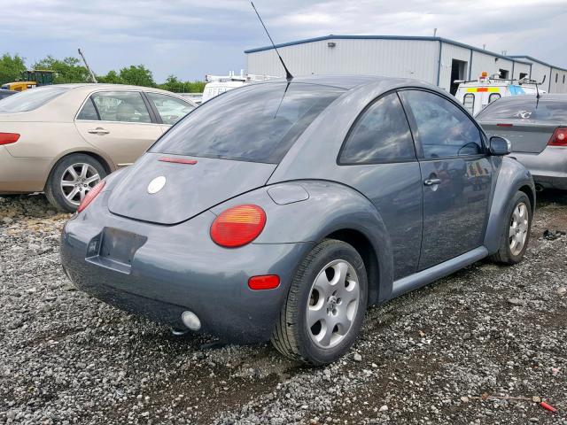 3VWCP21CX3M439735 - 2003 VOLKSWAGEN NEW BEETLE ნაცრისფერი ფოტო 4