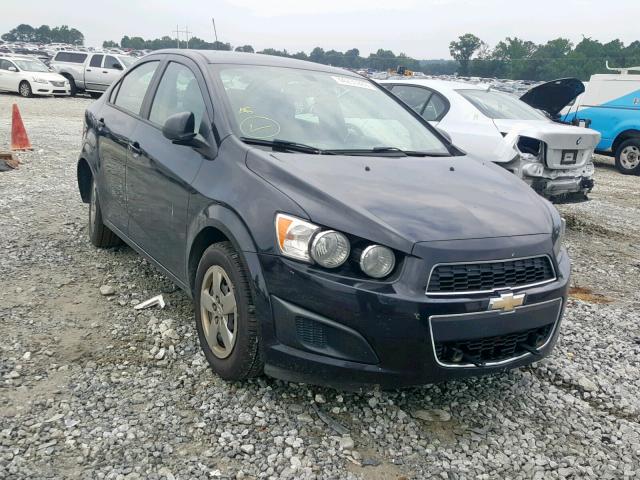 1G1JA5SHXF4153965 - 2015 CHEVROLET SONIC LS BLACK photo 1