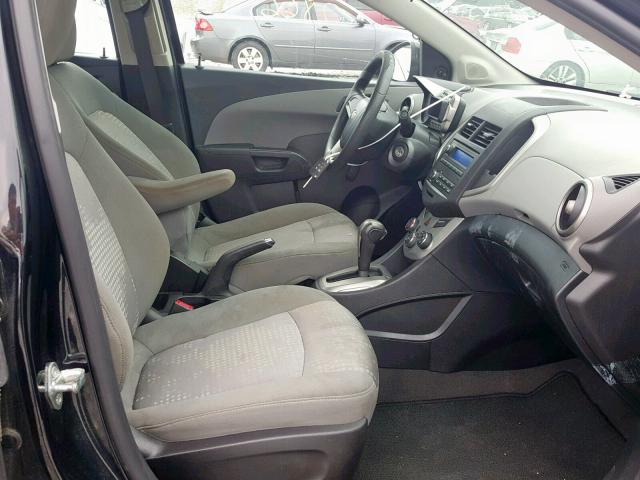 1G1JA5SHXF4153965 - 2015 CHEVROLET SONIC LS BLACK photo 5