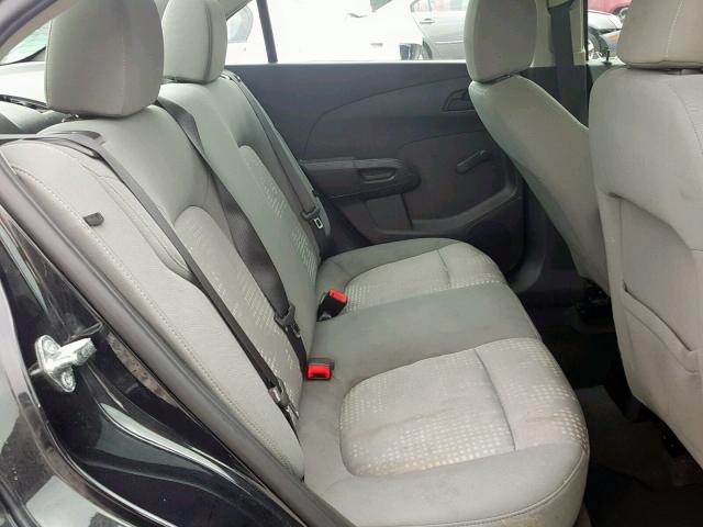 1G1JA5SHXF4153965 - 2015 CHEVROLET SONIC LS BLACK photo 6