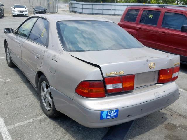 JT8BF28G9X5062304 - 1999 LEXUS ES 300 TAN photo 3