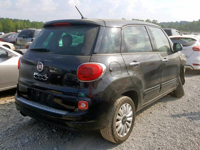 ZFBCFABH8EZ020555 - 2014 FIAT 500L EASY BLACK photo 4