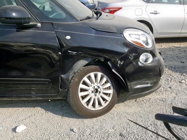 ZFBCFABH8EZ020555 - 2014 FIAT 500L EASY BLACK photo 9