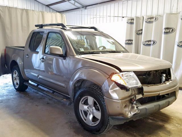 1N6AD07W96C443187 - 2006 NISSAN FRONTIER C TAN photo 1