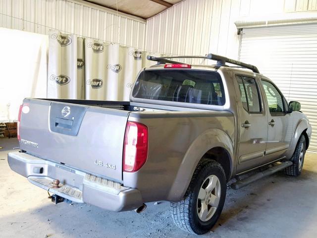 1N6AD07W96C443187 - 2006 NISSAN FRONTIER C TAN photo 4