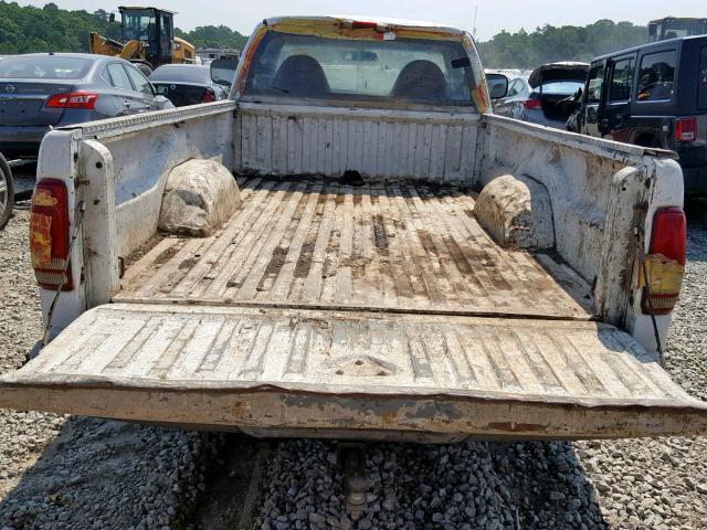 1B7GL26X4WS665230 - 1998 DODGE DAKOTA WHITE photo 9