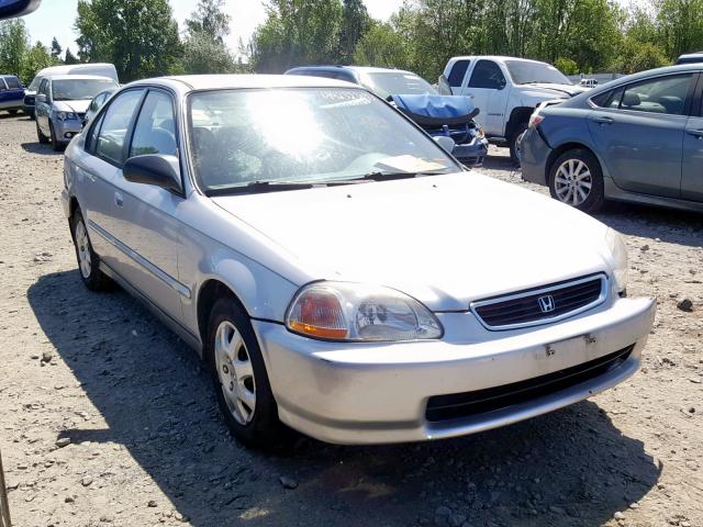 2HGEJ6617YH568096 - 2000 HONDA CIVIC BASE SILVER photo 1