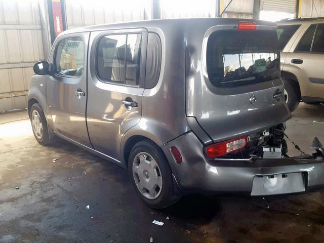 JN8AZ2KR4CT252617 - 2012 NISSAN CUBE BASE CHARCOAL photo 3