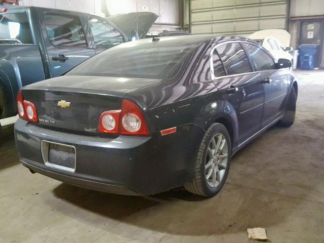 1G1ZE5E19BF271056 - 2011 CHEVROLET MALIBU LTZ ნაცრისფერი ფოტო 4