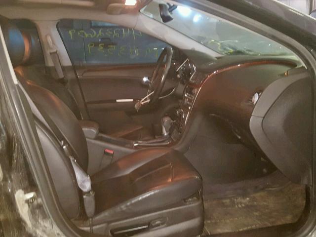 1G1ZE5E19BF271056 - 2011 CHEVROLET MALIBU LTZ ნაცრისფერი ფოტო 5