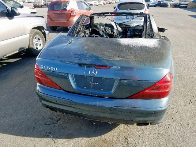 WDBSK75F95F096948 - 2005 MERCEDES-BENZ SL 500 BURN photo 6