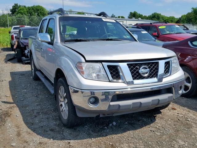 1N6AD0EV1AC439508 - 2010 NISSAN FRONTIER C SILVER photo 1