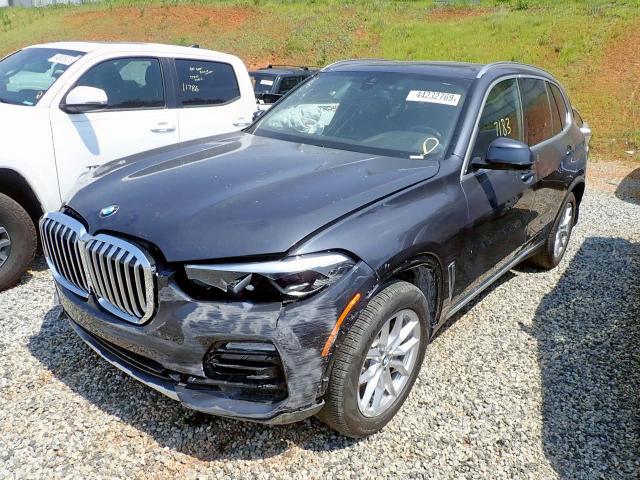 5UXCR6C51KLL08906 - 2019 BMW X5 XDRIVE4 GRAY photo 2