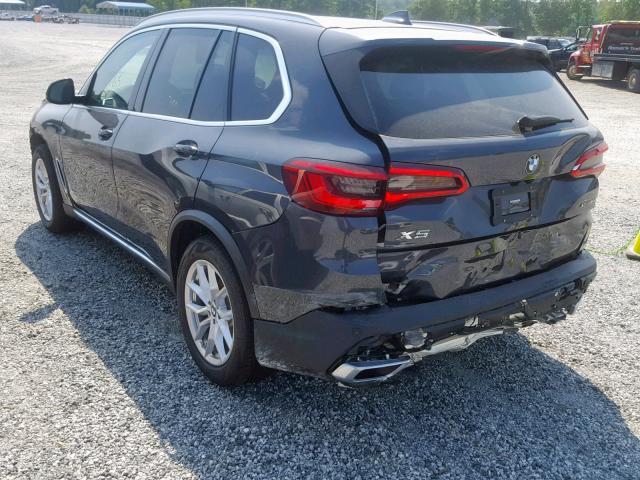 5UXCR6C51KLL08906 - 2019 BMW X5 XDRIVE4 GRAY photo 3