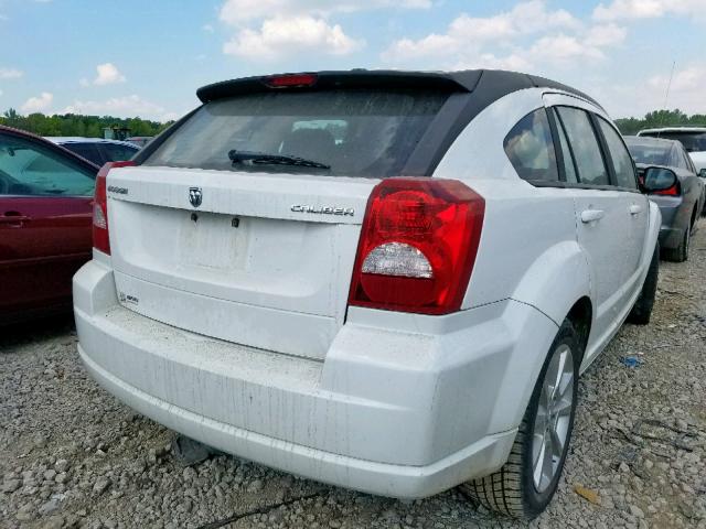 1B3CB5HA9BD228609 - 2011 DODGE CALIBER HE WHITE photo 4