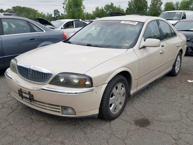 1LNHM86S63Y688263 - 2003 LINCOLN LS BEIGE photo 2