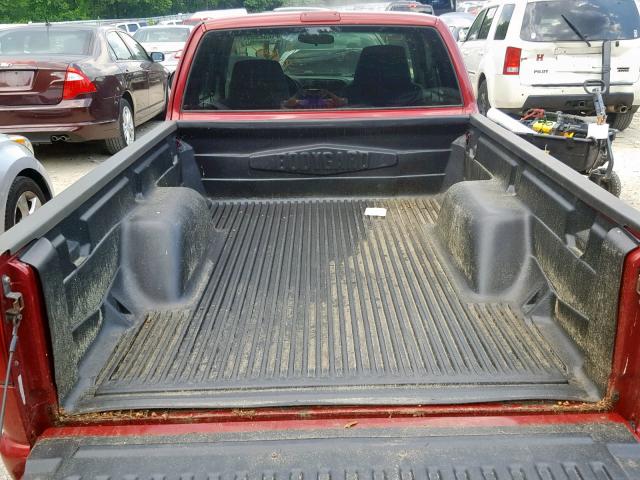 1GCCS19WX28136676 - 2002 CHEVROLET S TRUCK S1 RED photo 6