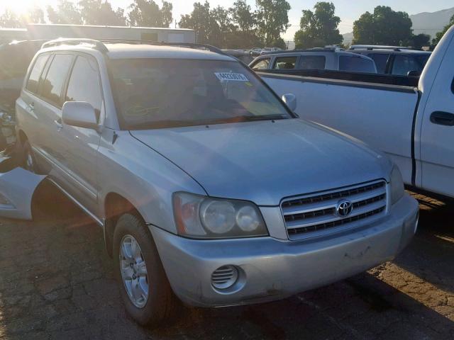 JTEGF21A320041642 - 2002 TOYOTA HIGHLANDER SILVER photo 1