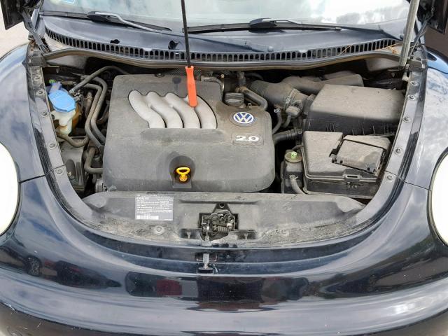 3VWCB21C92M436645 - 2002 VOLKSWAGEN NEW BEETLE Schwarz Foto 7
