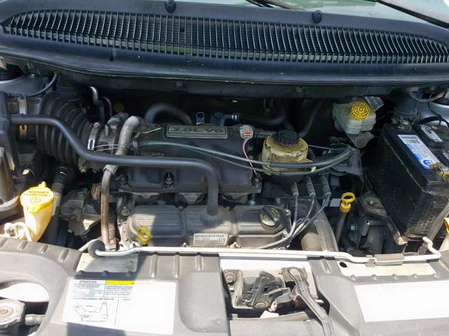 2A4GP54L37R103774 - 2007 CHRYSLER TOWN & COU GOLD photo 7