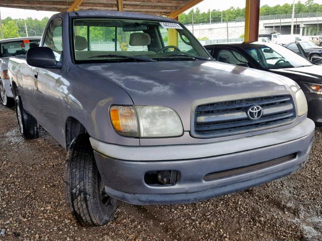 5TBJN32192S249385 - 2002 TOYOTA TUNDRA GRAY photo 1