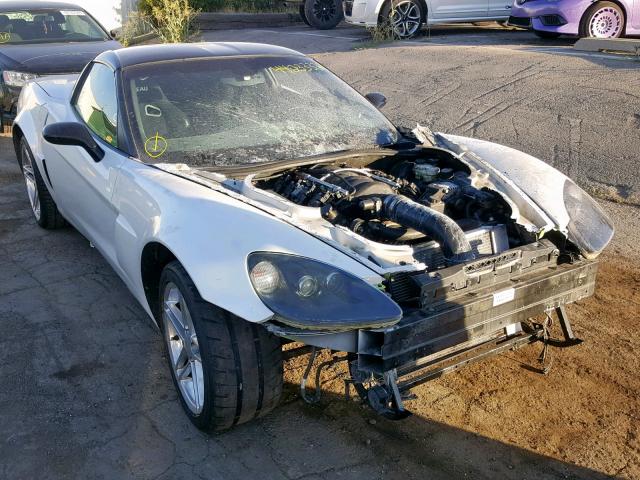 1G1YY26E585102766 - 2008 CHEVROLET CORVETTE Z WHITE photo 1