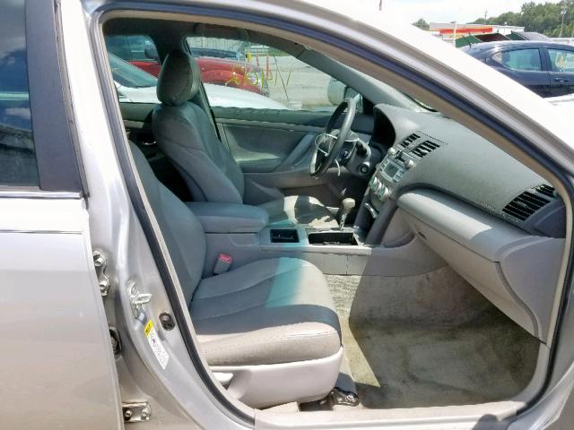 4T1BE46K99U413949 - 2009 TOYOTA CAMRY BASE SILVER photo 5