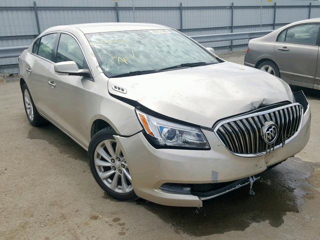 1G4GB5G38GF148244 - 2016 BUICK LACROSSE GOLD photo 1