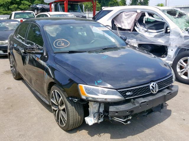 3VW467AJ6DM237379 - 2013 VOLKSWAGEN JETTA GLI BLACK photo 1