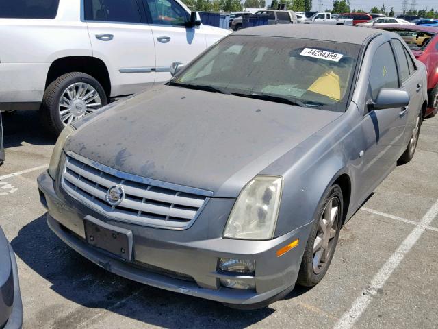 1G6DW677850150504 - 2005 CADILLAC STS GRAY photo 2