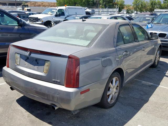 1G6DW677850150504 - 2005 CADILLAC STS GRAY photo 4