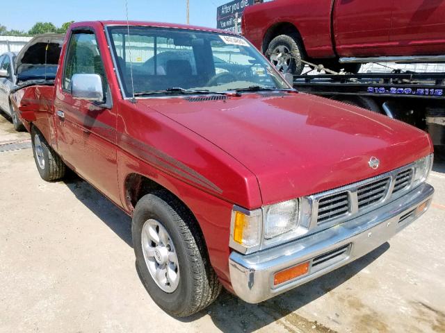 1N6SD11S9VC405618 - 1997 NISSAN TRUCK BASE RED photo 1